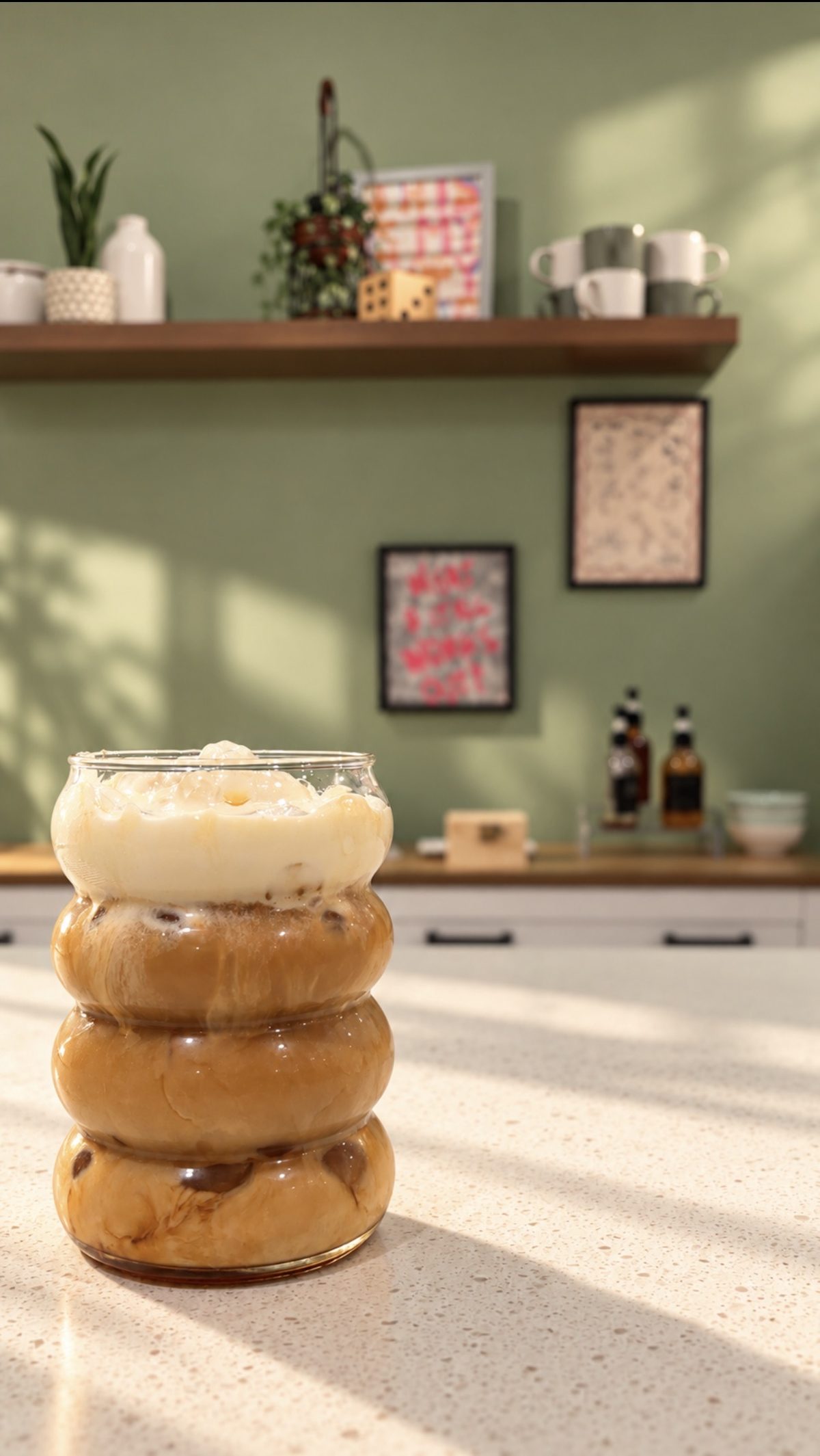Cold brew cold foam
